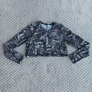 Lululemon Long Sleeve Crop Top